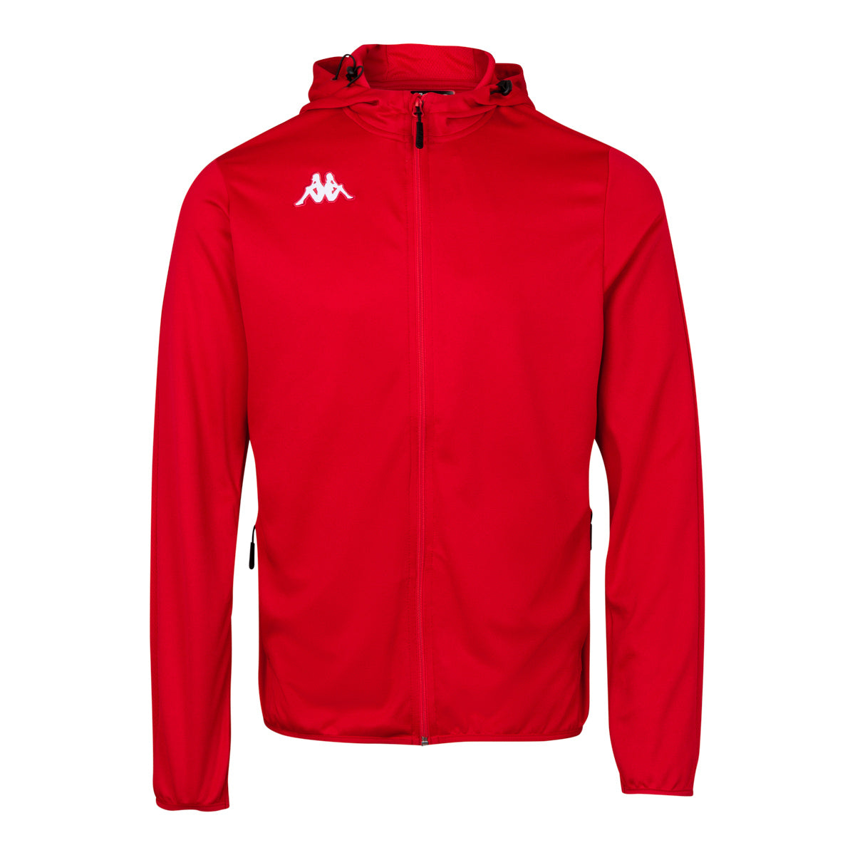 Mens red hot sale kappa jacket